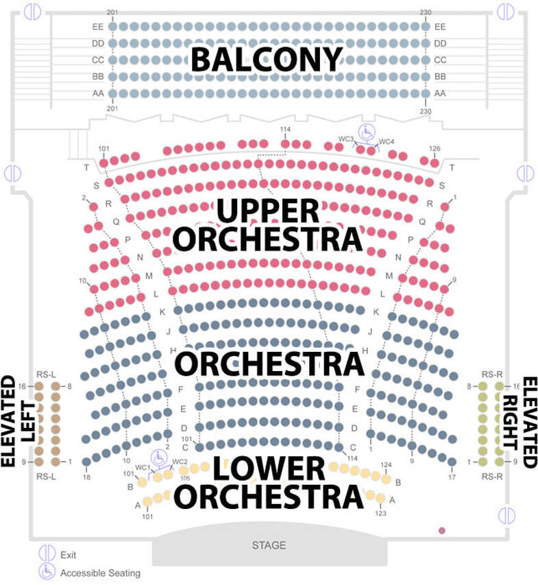 Bso Seating Chart